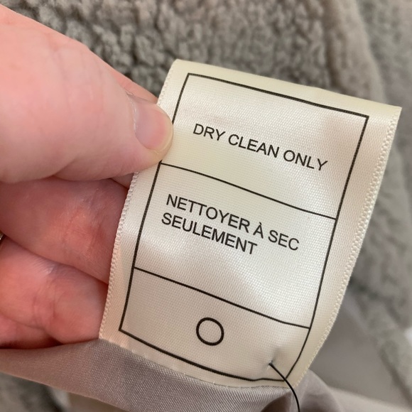 NWT BB Dakota Daylin Taupe Gray Faux Fur Coatigan - Picture 10 of 10